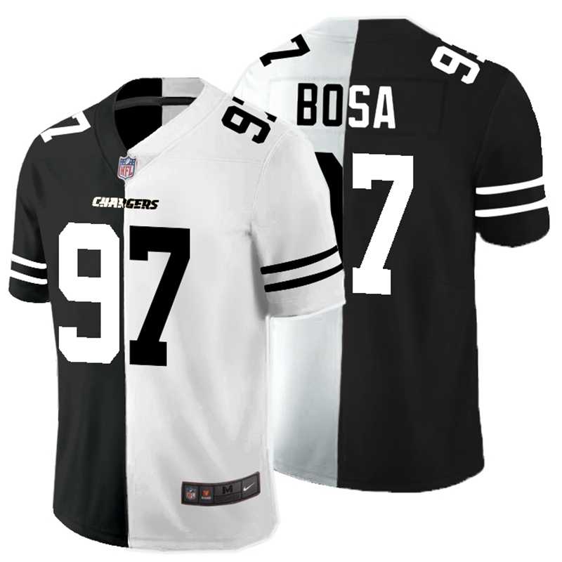 Nike Chargers 97 Joey Bosa Black And White Split Vapor Untouchable Limited Jersey Dyin,We sell and wholesale Nike Chargers 97 Joey Bosa Black And White Split Vapor Untouchable Limited Jersey Dyin on line form chian!